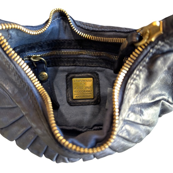 Shoulder Bag "LUNA" in dark blue - Picture 3 of 6